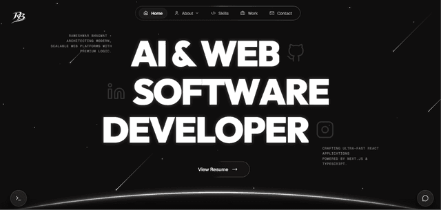 Rameshwar Bhagwat - Full Stack & AI Developer